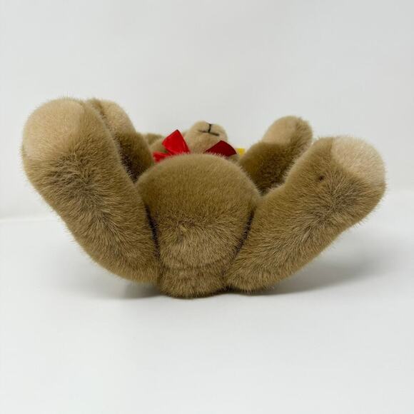 Steiff Petsy Teddy Bear 14" Plush Caramel Stuffed Animal Button in Ear 012174 - Picture 11 of 14